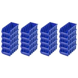 PROREGAL SuperSparSet 20x Sichtlagerbox 2L HxBxT 7