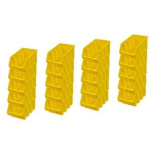 PROREGAL SuperSparSet 20x Sichtlagerbox 3 HxBxT 12