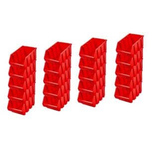 PROREGAL SuperSparSet 20x Sichtlagerbox 3 HxBxT 12