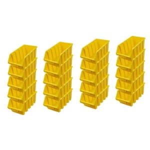 PROREGAL SuperSparSet 20x Sichtlagerbox 4 HxBxT 15