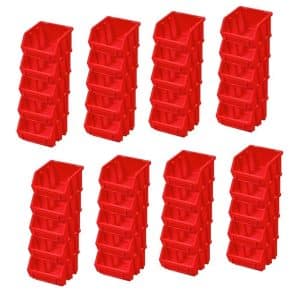 PROREGAL SuperSparSet 40x Sichtlagerbox 1 HxBxT 7