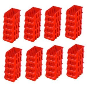 PROREGAL SuperSparSet 40x Sichtlagerbox 2 HxBxT 7