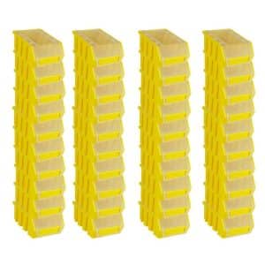 PROREGAL SuperSparSet 40x Sichtlagerbox 2 mit Deckel HxBxT 7