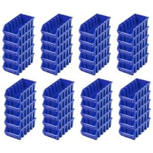 PROREGAL SuperSparSet 40x Sichtlagerbox 2L HxBxT 7