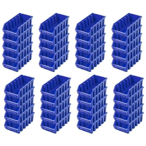 PROREGAL SuperSparSet 40x Sichtlagerbox 2L HxBxT 7