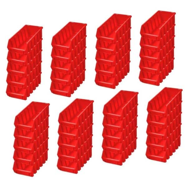 PROREGAL SuperSparSet 40x Sichtlagerbox 2L HxBxT 7