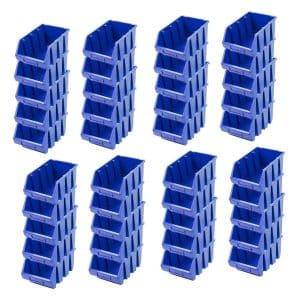 PROREGAL SuperSparSet 40x Sichtlagerbox 3 HxBxT 12