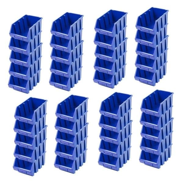 PROREGAL SuperSparSet 40x Sichtlagerbox 3 HxBxT 12