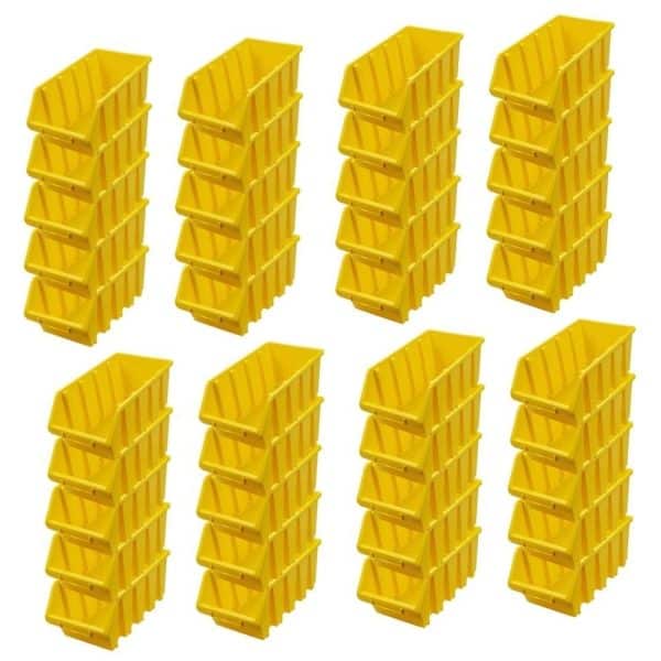 PROREGAL SuperSparSet 40x Sichtlagerbox 4 HxBxT 15