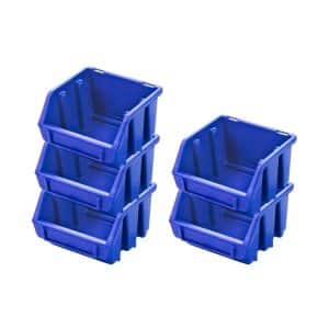 PROREGAL SuperSparSet 5x Sichtlagerbox 1 HxBxT 7