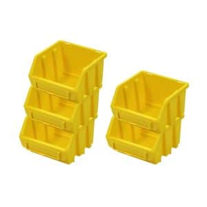 PROREGAL SuperSparSet 5x Sichtlagerbox 1 HxBxT 7