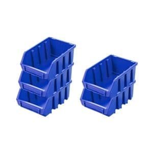PROREGAL SuperSparSet 5x Sichtlagerbox 2 HxBxT 7