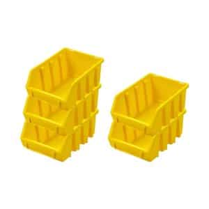 PROREGAL SuperSparSet 5x Sichtlagerbox 2 HxBxT 7