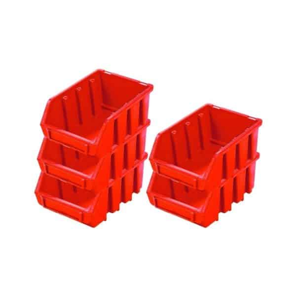PROREGAL SuperSparSet 5x Sichtlagerbox 2 HxBxT 7