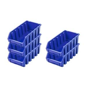 PROREGAL SuperSparSet 5x Sichtlagerbox 2L HxBxT 7