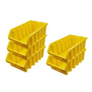 PROREGAL SuperSparSet 5x Sichtlagerbox 5 HxBxT 18