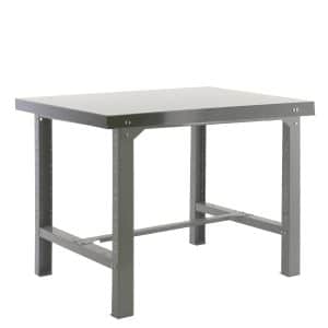 PROREGAL Werkbank Buffalo Metal HxBxT 83 x 180 x 73 cm Traglast 600 kg Grau