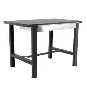 PROREGAL Werkbank Buffalo Metal mit Schublade HxBxT 83 x 120 x 73 cm Traglast 600 kg Anthrazit