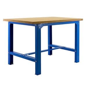 PROREGAL Werkbank Buffalo Wood HxBxT 87 x 180 x 75 cm Traglast 600 kg Grau