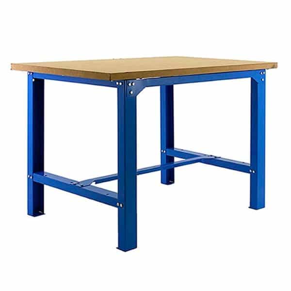 PROREGAL Werkbank Buffalo Wood HxBxT 87 x 180 x 75 cm Traglast 600 kg Grau