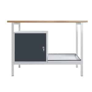 PROREGAL Werkbank Light Rhino mit Ablagefach 1 Tür HxBxT 82