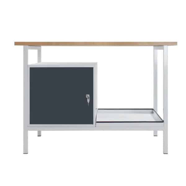 PROREGAL Werkbank Light Rhino mit Ablagefach 1 Tür HxBxT 82