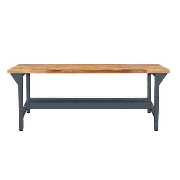 PROREGAL Werkbank Rhino Plus HxBxT 84 x 150 x 70 cm Traglast 500 kg Anthrazitgrau