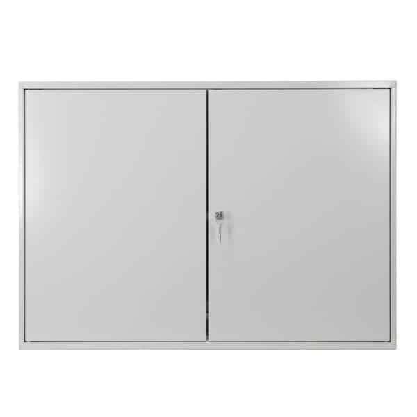 PROREGAL Werkzeugwandschrank mit 2 Türen 1 Fachboden 1 Schublade HxBxT 75