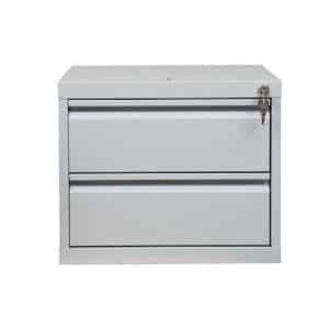PROREGAL Zubehör Unterbaucontainer Sparrow Für Werkbank Cricket Mit 2 Schubladen HxBxT 38 x 46 x 55 cm Grau