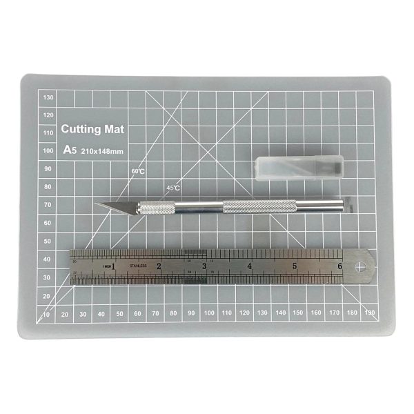 Pebaro Bastelset Cutter Skalpell 8-Teilig