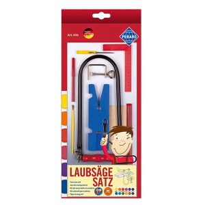 Pebaro Laubsäge-Set 17-Teilig mit Malkasten