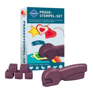 Pebaro Prägestempel-Set Papier Prägezange