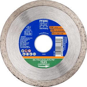 Pferd Diamantwerkzeuge für die Bauindustrie DG FL PSF 115 mm x 1