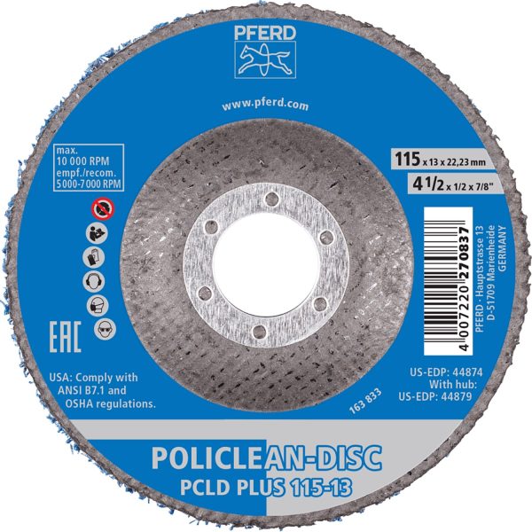 Pferd Vlieswerkzeuge PCLD Plus 115 mm x 13 mm