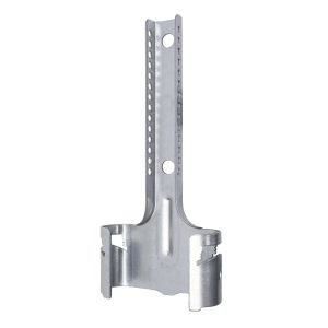 Protektor Nonius Unterteil 100x 130mm für CD Profil 60/27 Stahl Silber