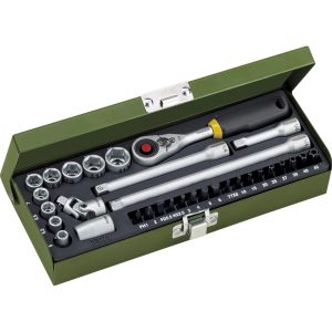 Proxxon Feinmechaniker-Steckschlüssel- und Schrauber-Set 32-teilig