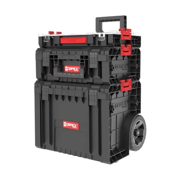 Qbrick System Werkstatt-Set 2 PRO: Werkzeug Trolley Toolbox und Organizer 100