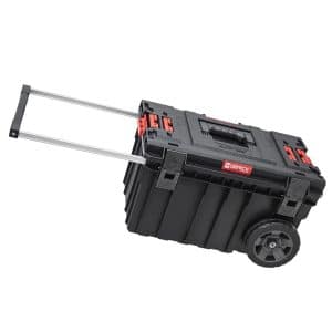 Qbrick System Werkzeug Trolley 34.5 x 60.5 x 40.5 cm mit Teleskopgriff und 44 L