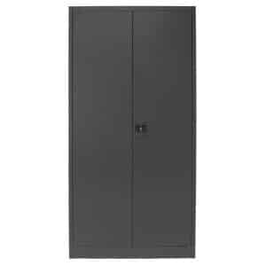 Rikta Metallschrank 168 cm x 80 cm x 40 cm Anthrazit