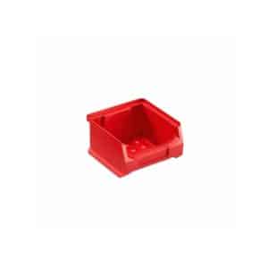 Rote Sichtlagerbox 1.0 HxBxT 6 x 10 x 10 cm 0