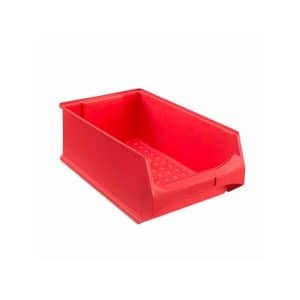 Rote Sichtlagerbox 5.0 HxBxT 20 x 30 x 50 cm 21