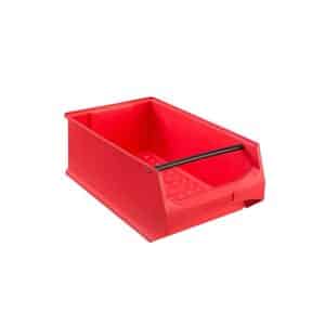 Rote Sichtlagerbox 5.1 Mit Griffstange HxBxT 20 x 30 x 50 cm 21