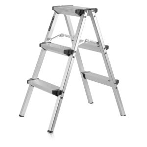 STAHLWERK Alu-Trittleiter ALT-150 ST bis 150 kg