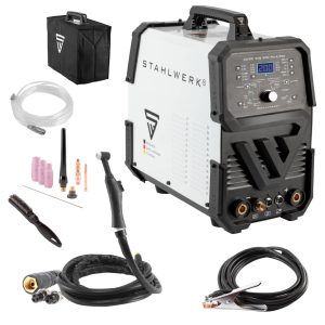 STAHLWERK Digitales Schweißgerät AC/DC WIG 200 Puls Pro IGBT Inverter 200A