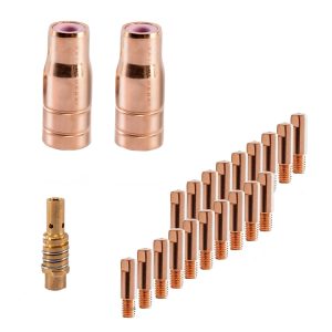 STAHLWERK FLUX Verschleißteile Set 23-tlg AK15/MB15 AK14/MB14 0