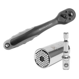 STAHLWERK Profi-Umschaltknarre Aus Chrom-Vanadium 3/8 Zoll