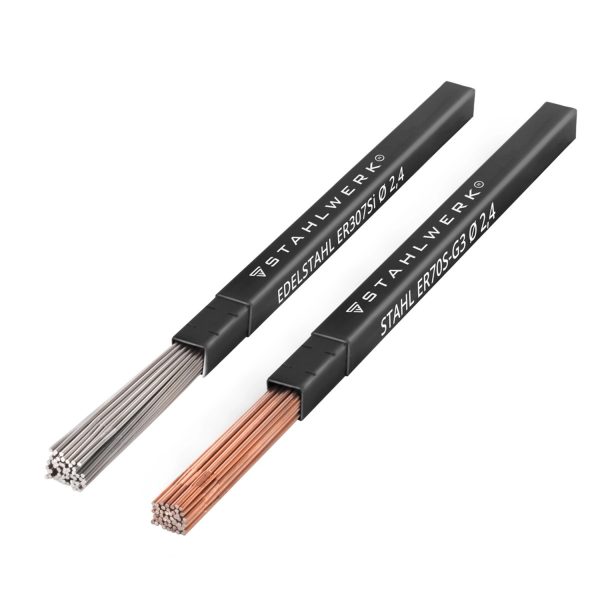 STAHLWERK Schweißstäbe Set ER70S-G3 & ER307Si Ø 2