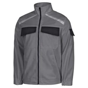 Safety&More Berufsjacke Extreme Grau-Schwarz Gr. L