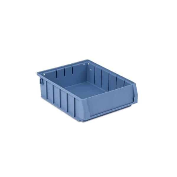 SparSet 10 x Regalkasten 300 BN Mit Etikett und Schutzhaube HxBxT 9 x 23