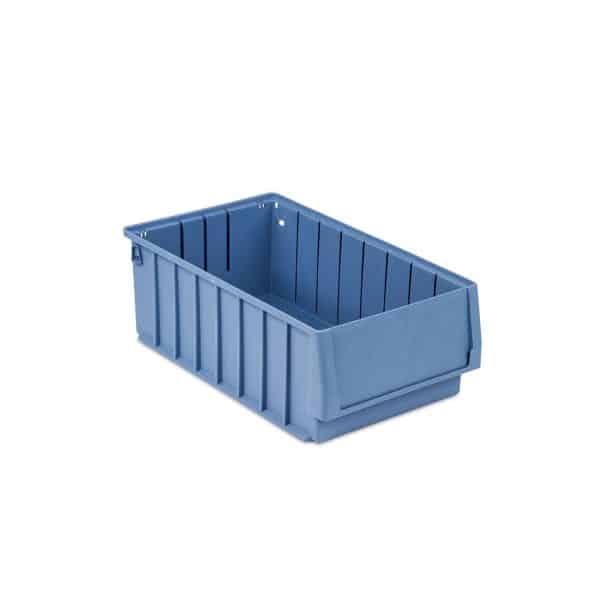 SparSet 10 x Regalkasten 400 BH Mit Etikett und Schutzhaube HxBxT 14 x 23